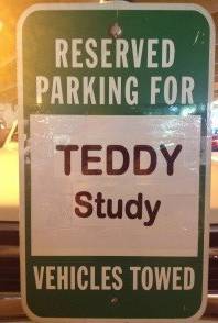 TEDDY reserved plate