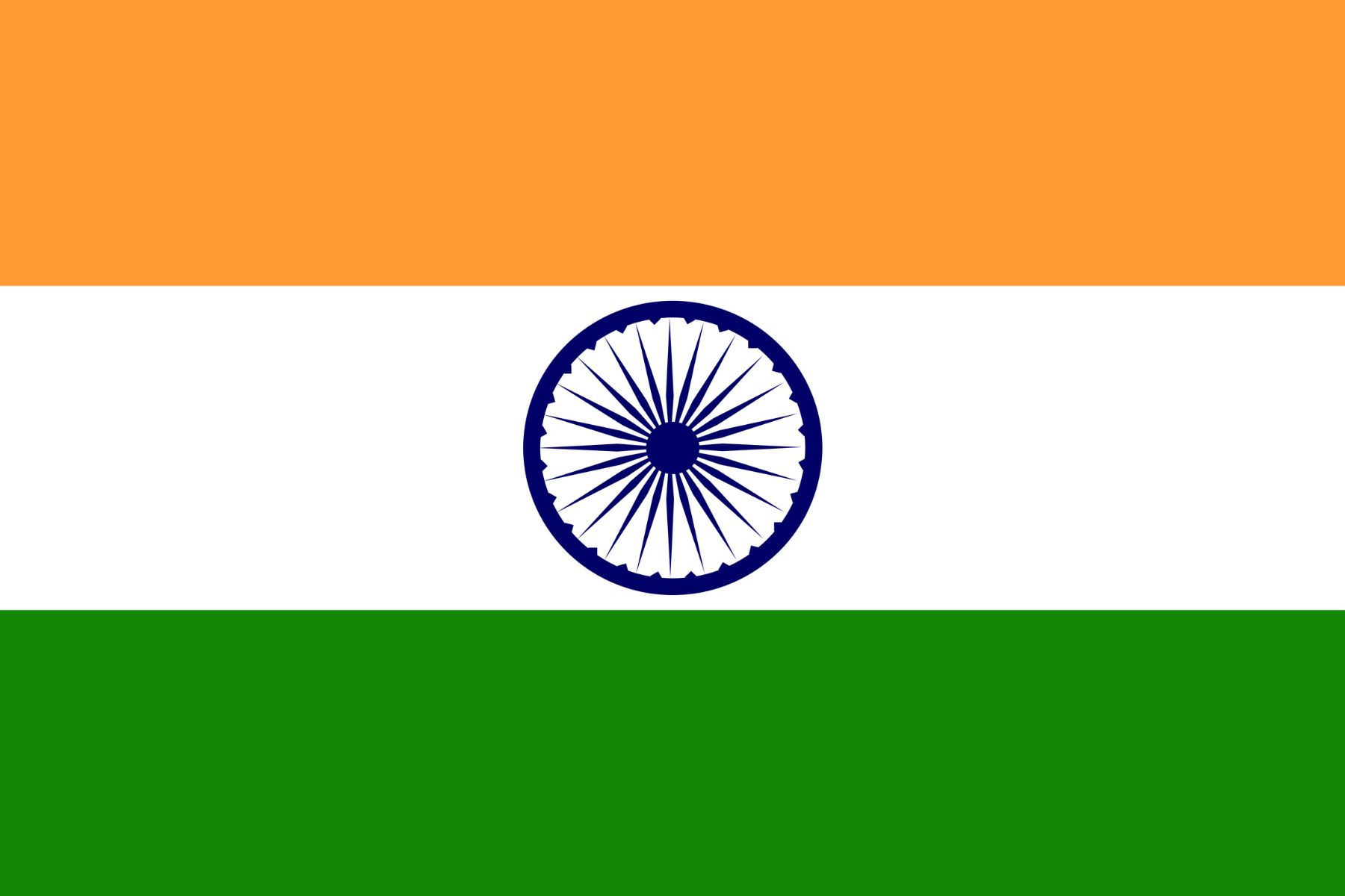 National flag for India