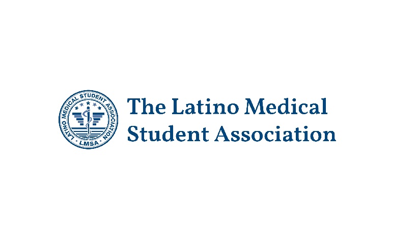 LMSA logo: with words "The Latino Medical Student Association"