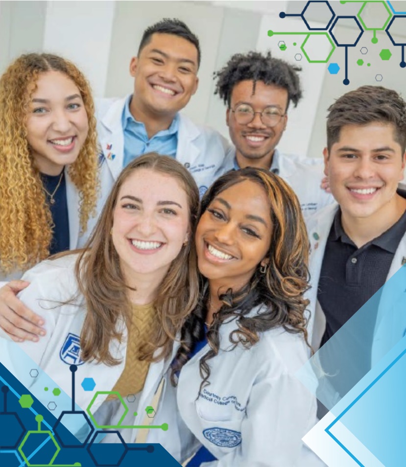 AIM students pose for image