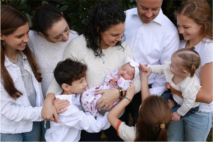 Dr. Vernon with family