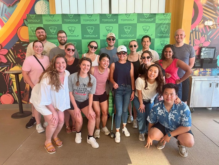 Residents at Topgolf