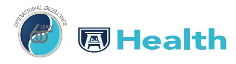 Operational Excellence Lean 60 image- with AU Health logo