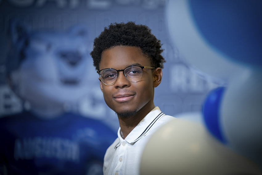 man smiling