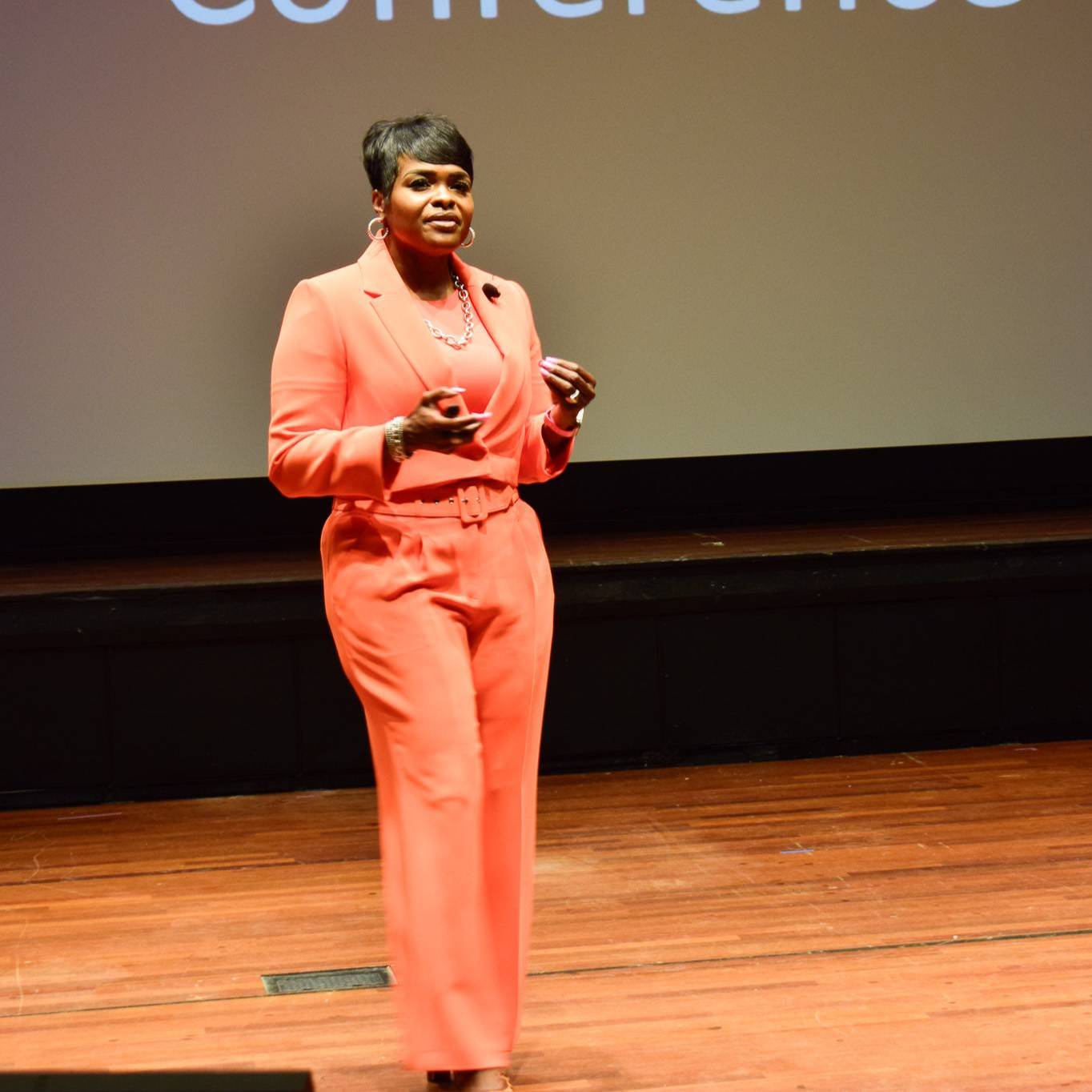 Dr. Naesha L. Parks speaking