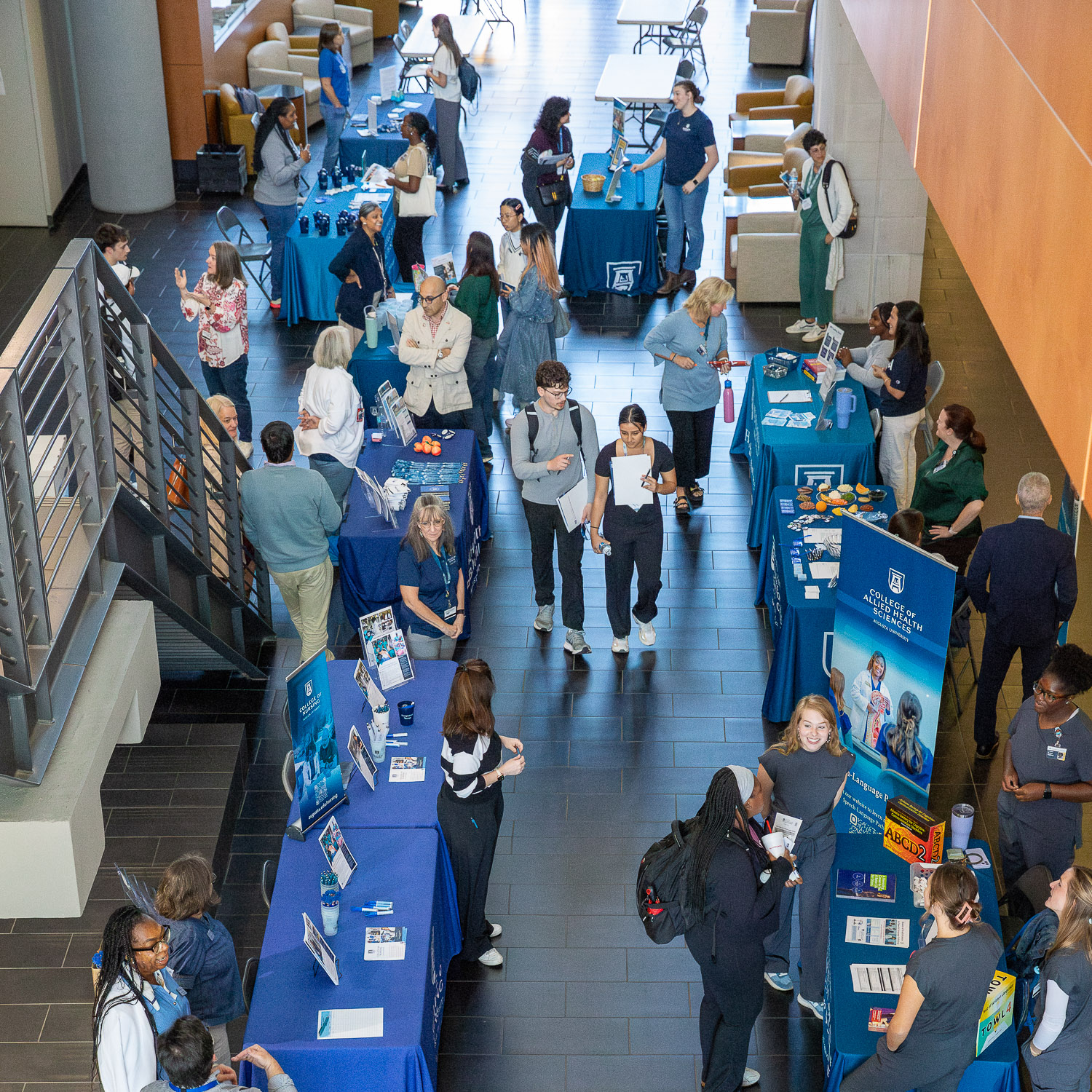 Students Presenting Posters