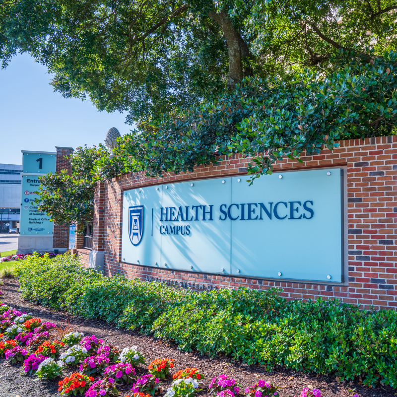 Health Sciences Campus Sign
