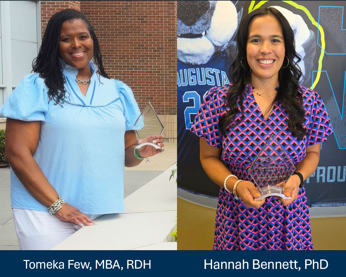 Tomeka Few and Hannah Bennett