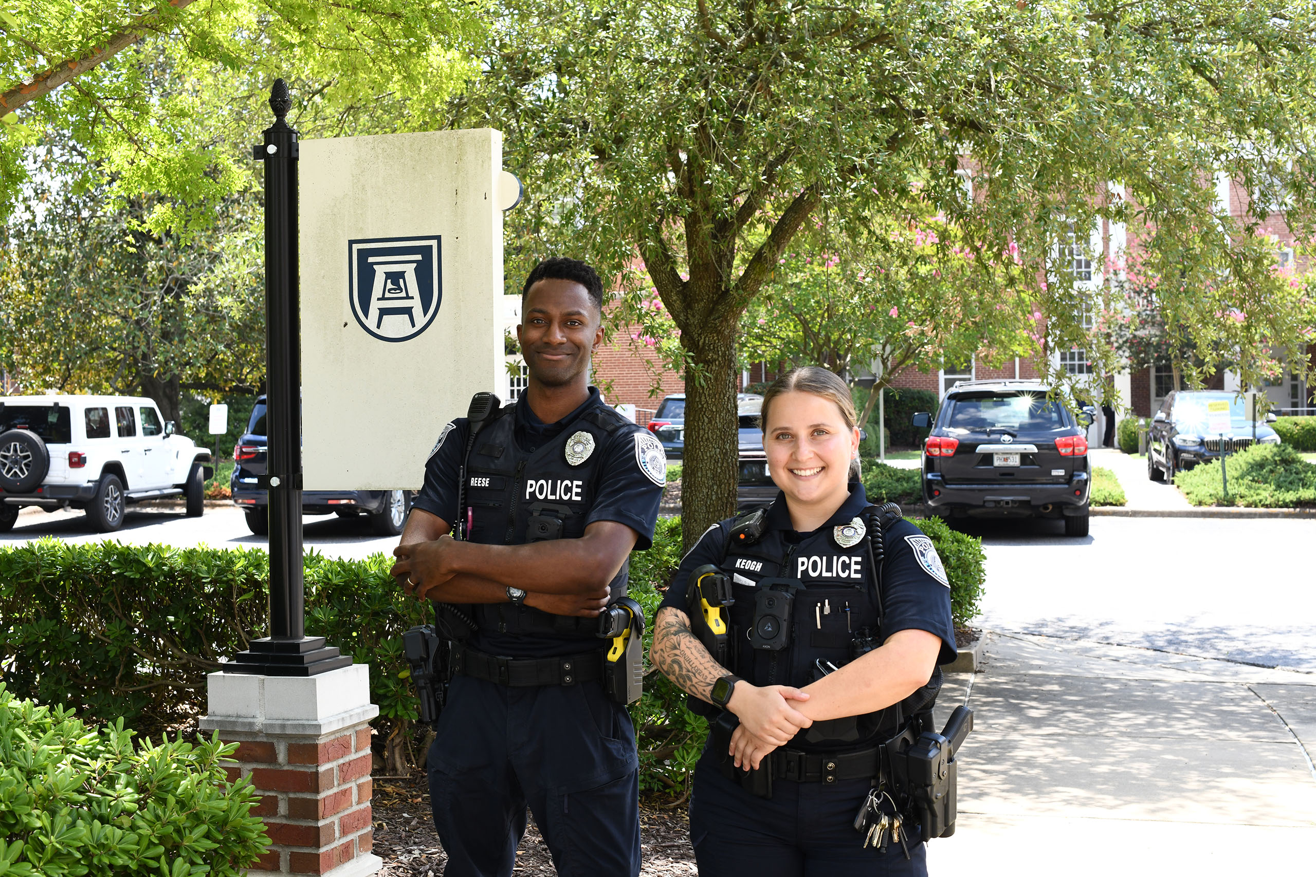 Join our Team Police officers standing side by side