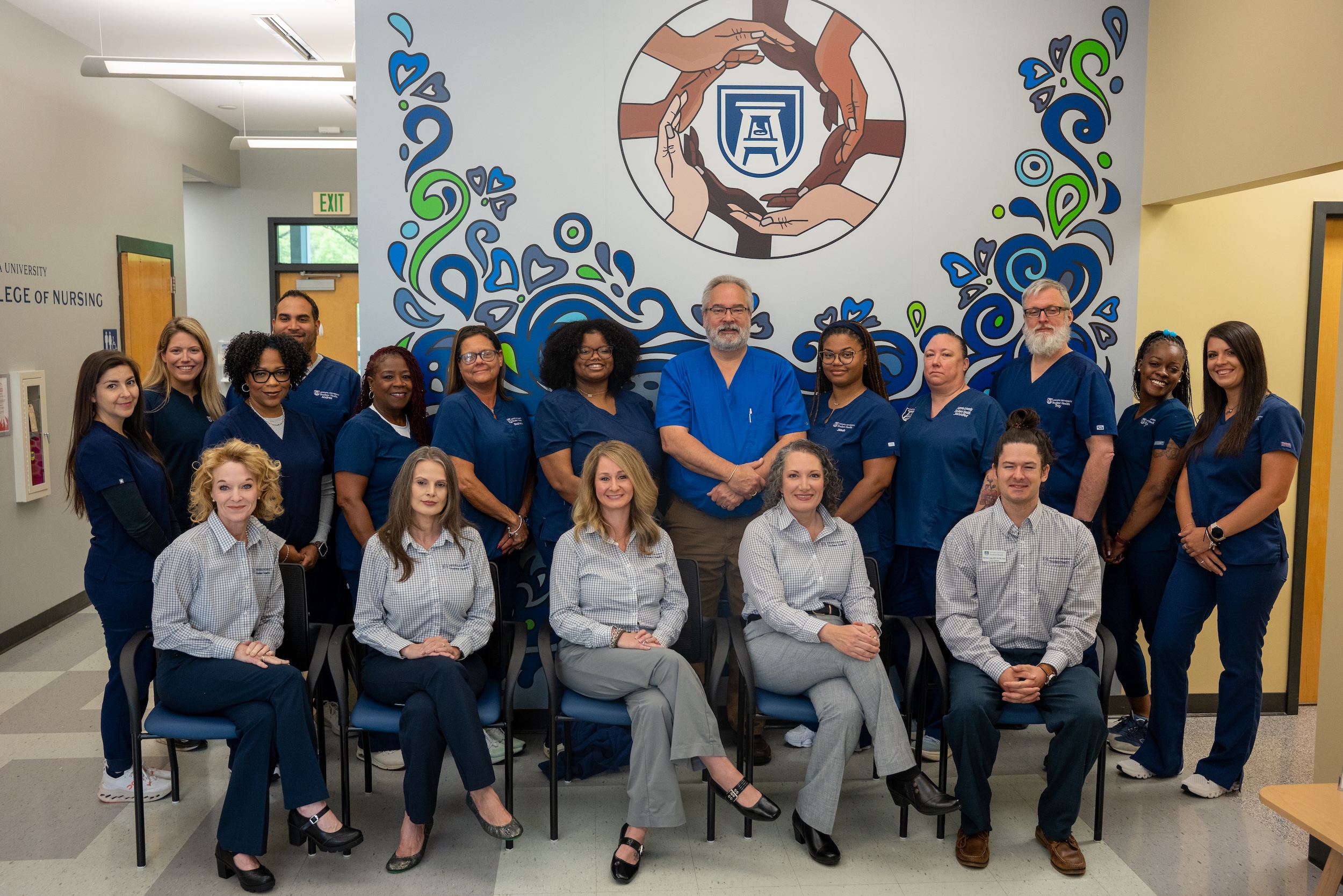 Group photo of the SHS staff