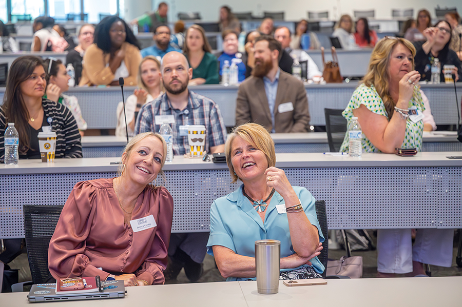 Conference attendees 