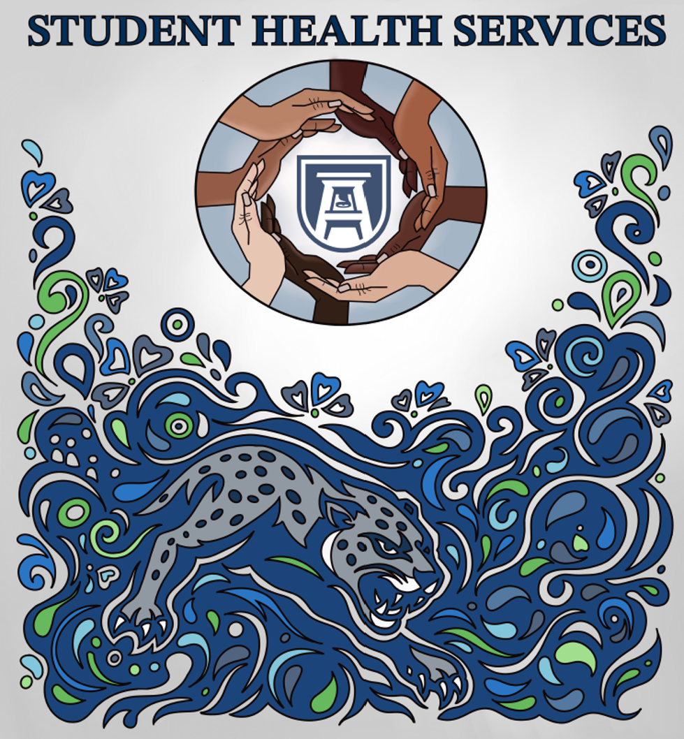 Wall Mural in Student Health Services