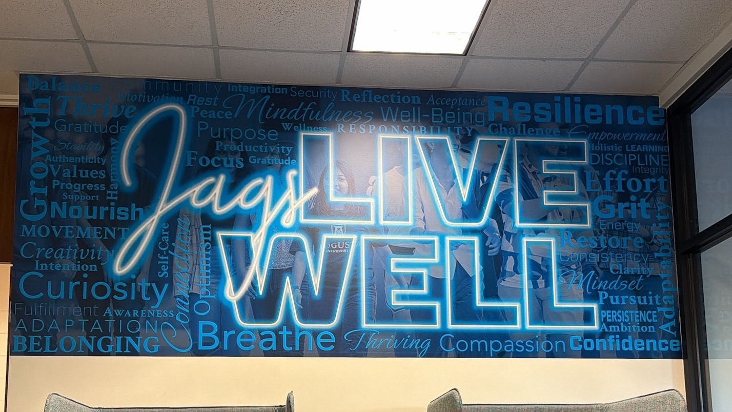 Jags Live Well office word art